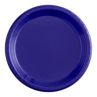 Creative Converting 28115011 7" Purple Plastic Plate - 240/Case