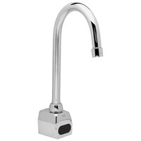 Zurn Elkay Z6922-XL AquaSense Wall Mount Sensor Faucet with 5 3/8" Gooseneck Spout (1.5 GPM), Battery-Powered