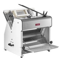 Berkel MB1/2STD Countertop Bread Slicer - 1/2 Slice Thickness, 15 1/2 Max  Loaf Length - 1/3 hp