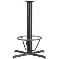 Flash Furniture 33" x 33" Bar Height Table Base with 4" Column and Foot rest