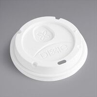 Dixie Large White Travel Lid for 10-20 oz. Cups - 1000/Case