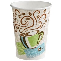 Dixie PerfecTouch Insulated Paper Hot Cup 12 oz. - 1000/Case