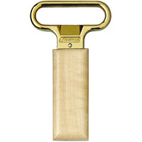 Franmara Ahh Super! Brass-Plated Two-Prong Cork Extractor with Birch Sheath 2128B