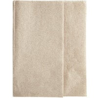 Dixie Full Fold Brown 1-Ply Napkin - 7200/Case