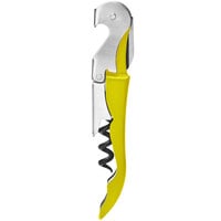 Franmara Duo-Lever Customizable Yellow Enamel Handle Waiter's Corkscrew 5400-39
