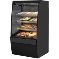 Federal Industries VHSS-3660C Vision Series 36" Curved Heated Self-Serve Merchandiser with Three Shelves - 208/240V