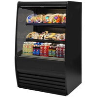 Federal Industries VRSS-6060C Vision Series 59 1/4" High Profile Curved Refrigerated Self-Serve Merchandiser with Two Shelves