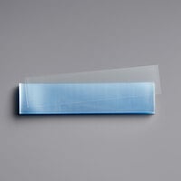 1 inch Clear Non-Perforated Shrink Band for 70 mm Cap - 250/Bag