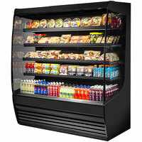 Federal Industries Vision Series VRSS-3678C 36" High Profile Curved Refrigerated Self-Serve Merchandiser with Four Shelves - 19.47 Cu. Ft.