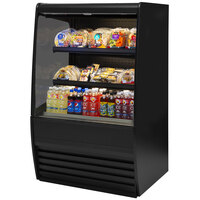 Federal Industries Vision Series VRSS-4860C 47 1/4 inch High Profile Curved Refrigerated Self-Serve Merchandiser with Two Shelves - 18.48 Cu. Ft.