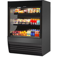 Federal Industries Vision Series VRSS-4860S 47 1/4 inch High Profile Refrigerated Self-Serve Merchandiser with Two Shelves - 18.48 Cu. Ft.