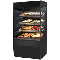 Federal Industries VHSS-3660S Vision Series 36 inch Straight End Heated Self-Serve Merchandiser with Three Shelves
