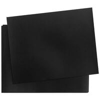 2 inch Black Non-Perforated Shrink Band for 38 mm Cap - 250/Bag