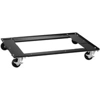 Hirsh Industries 15030 Black Adjustable Lateral File and Storage Cabinet Dolly
