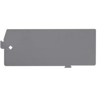 Hirsh Industries 15299 Platinum Gray Lateral Divider Kit - 10/Pack