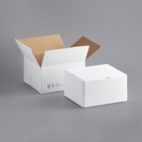 Lavex Packaging Insulated Shipping Box with Foam Cooler 12 1/8" x 10 3/8" x 8 1/2" - 1 1/2" Thick