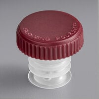 Franmara Slo-Vino Burgundy Plastic Wine Pourer / Stopper 8232-03