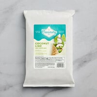 Creamery Ave. Coconut Lime Soft Serve Mix 3.2 lb. - 6/Case