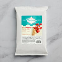 Creamery Ave. Raspberry Soft Serve Mix 3.2 lb. - 6/Case