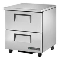 True TUC-27F-D-2-HC 27 5/8" Undercounter Freezer with Two Drawers