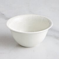 RAK Porcelain Leon 22.7 oz. Ivory Embossed Porcelain Salad Bowl - 12/Case