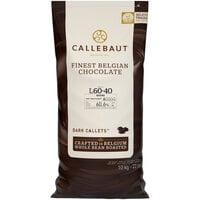 Callebaut Recipe L 60/40 Dark Chocolate Callets™ 22 lb.