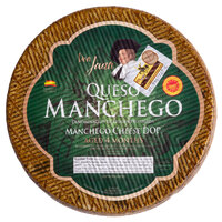 Don Juan 4-Month Aged Queso Manchego DOP Cheese 7 lb. Wheel