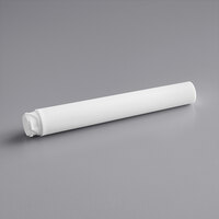 119 mm White Plastic Child-Resistant Cannabis Pre-Roll Tube - 650/Case