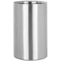 World Tableware 7 1/2 inch Double Walled Stainless Steel Wine Cooler WC-757