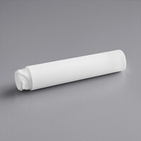 84 mm White Plastic Child-Resistant Cannabis Pre-Roll Tube - 990/Case