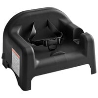 Carlisle Black Polypropylene Booster Seat with Safety Strap