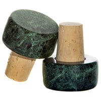 Franmara Green Marble Wine Stopper 8085 - 10/Pack