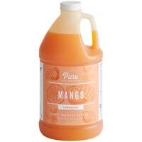 Pure Craft Beverages Mango Lemonade 5:1 Beverage Concentrate 1/2 Gallon - 6/Case