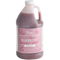 Pure Craft Beverages Blackberry Lemonade 5:1 Beverage Concentrate 1/2 Gallon