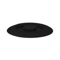 GET TS-800-L Black 7 3/4 inch Melamine Replacement Lid for TS-800 7 3/4 inch Tortilla Server - 12/Pack