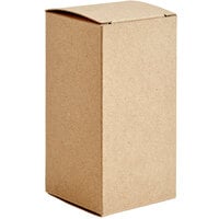 Lavex Packaging 3 inch x 3 inch x 3 inch Kraft Reverse Tuck Carton - 250/Case