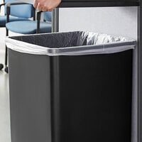 Lavex Janitorial 45 Gallon 16 Micron 40 inch x 48 inch High Density Can Liner / Trash Bag - 250/Case