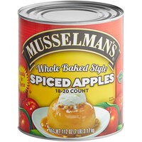 Musselman's Whole Baked Spiced Apples #10 Can - 3/Case