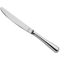 Amefa Rossini 9 1/2 inch 18/0 Stainless Steel Heavy Weight Table Knife - 12/Case