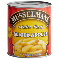 Musselman's Sliced Apples in Water #10 Can - 3/Case