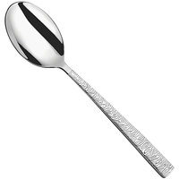 Amefa Havane Jungle 8 1/16 inch 18/0 Stainless Steel Heavy Weight Tablespoon / Serving Spoon - 12/Case