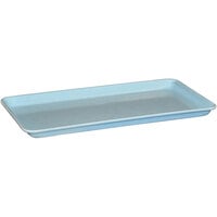 MFG Tray 9" x 18" Blue Fiberglass Market Display Tray 335008-5137