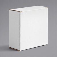 Lavex Industrial 3 inch x 2 inch x 3 inch White Reverse Tuck Carton - 500/Case