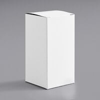 Lavex Industrial 3 inch x 3 inch x 4 inch White Reverse Tuck Carton - 500/Case