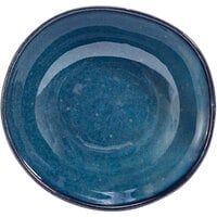 Front of the House Artefact 11 oz. Indigo Round Porcelain Bowl - 12/Case