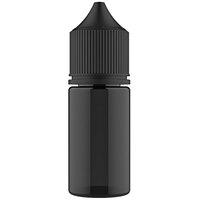 Chubby Gorilla 30 mL Translucent Black Cannabis Concentrate Dropper Bottle with Black Lid - 1000/Case