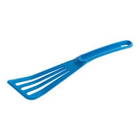 Mercer Culinary M35110BL Hell's Tools® 12" Blue High Temperature Slotted Turner / Spatula