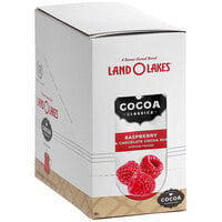 Land O Lakes Cocoa Classics Raspberry and Chocolate Cocoa Mix Packet - 72/Case