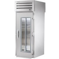 True STG1RRT-1G-1S Spec Series 35" Glass Front / Solid Back Door Roll-Through Refrigerator