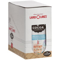 Land O Lakes Cocoa Classics Birthday Cake and White Chocolate Cocoa Mix Packet - 72/Case